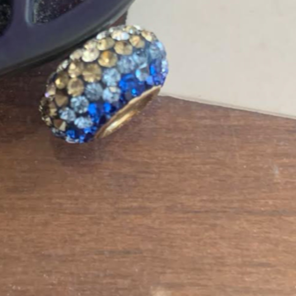 Blue And Diamond Charm